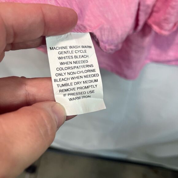 Overton 100% linen button down - Picture 8 of 8